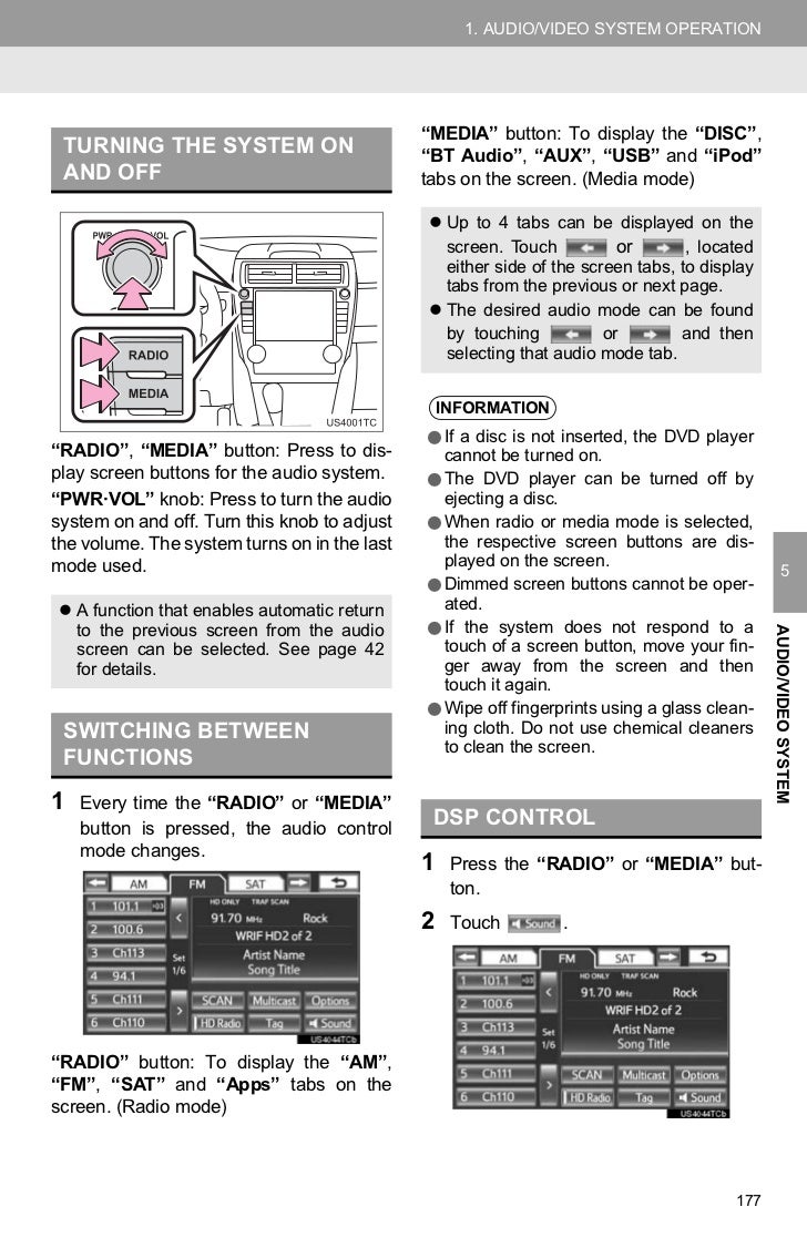 Toyota Sienna Service Manual: Sound Signal Circuit between Video Terminal and Television Display Toyota Sienna Service Manual: Sound Signal Circuit between Video Terminal and Television Display